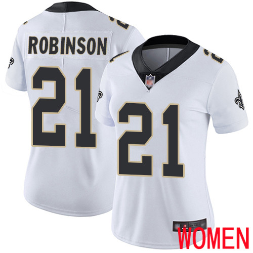 New Orleans Saints Limited White Women Patrick Robinson Road Jersey NFL Football #21 Vapor Untouchable Jersey->youth nfl jersey->Youth Jersey